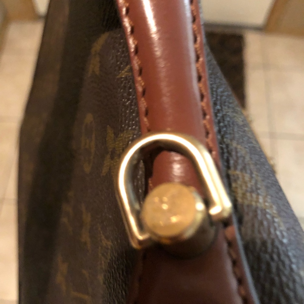 TODAY ONLY:Authentic Louis Vuitton Monceau Bag- AS IS- handle dirt signs of wear - Picture 7 of 17